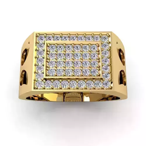 Mens Ring 3d Model and Render 