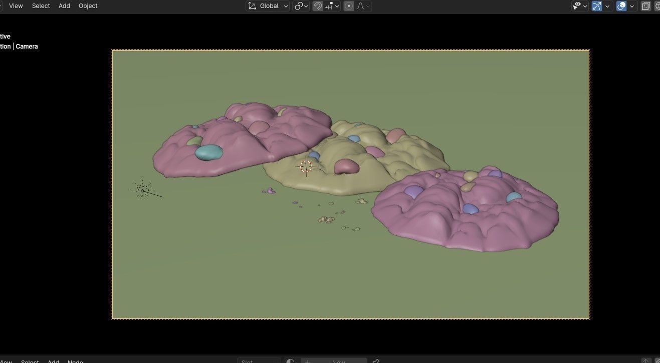 Cookies 3D model_2