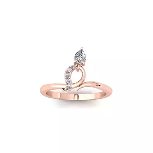 Pear Ring 3d Model and Render 