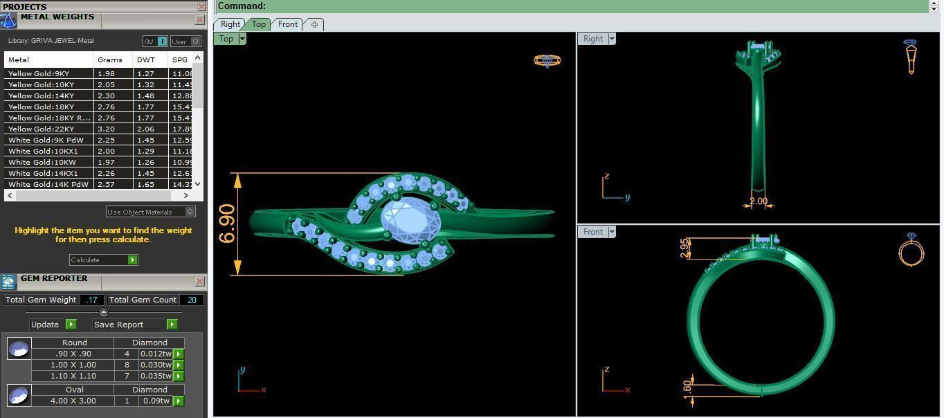Lower Wight Ring 3d Model and Render 3D print model_9