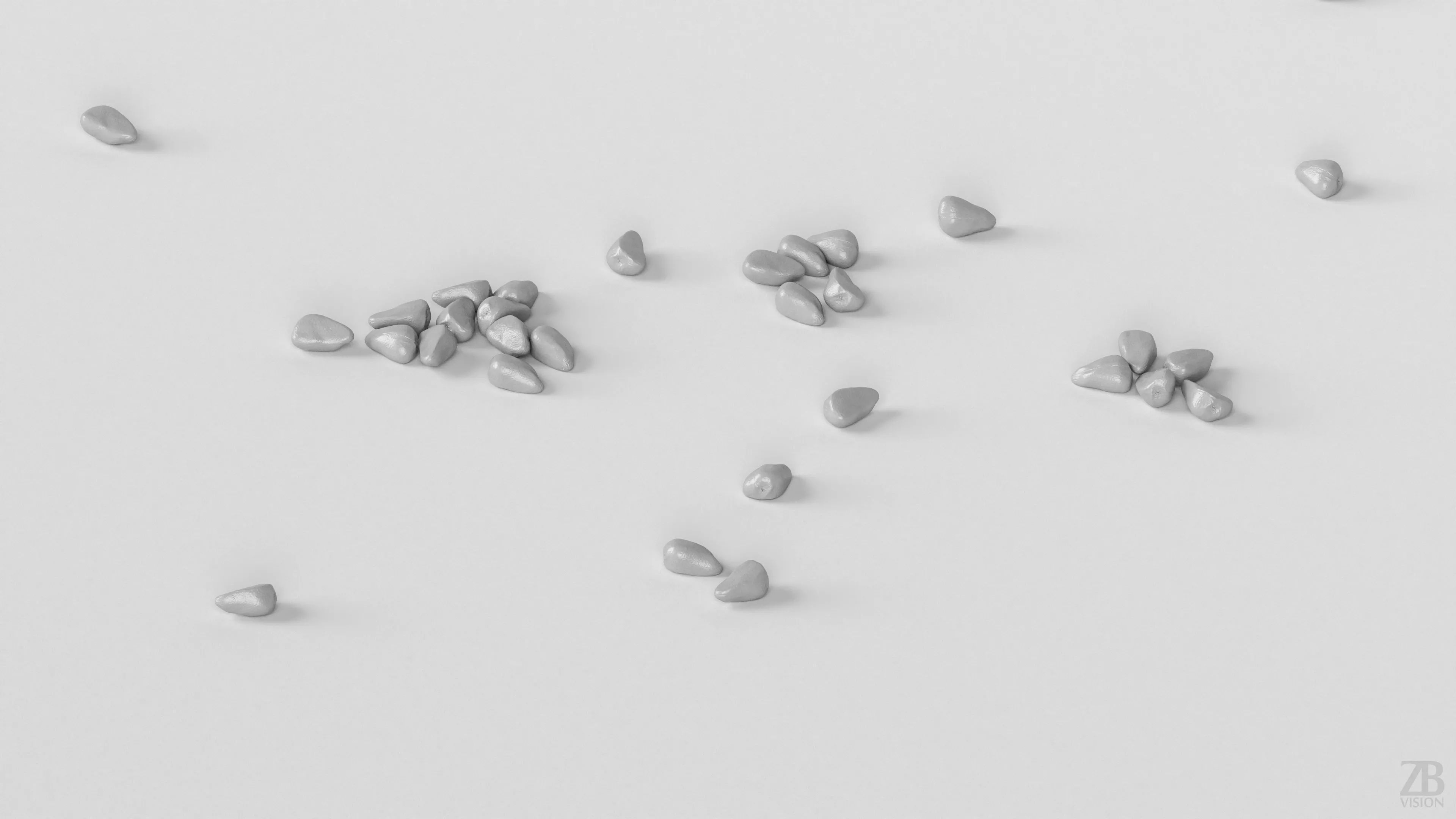 Pomegranate Seed 3D model_3