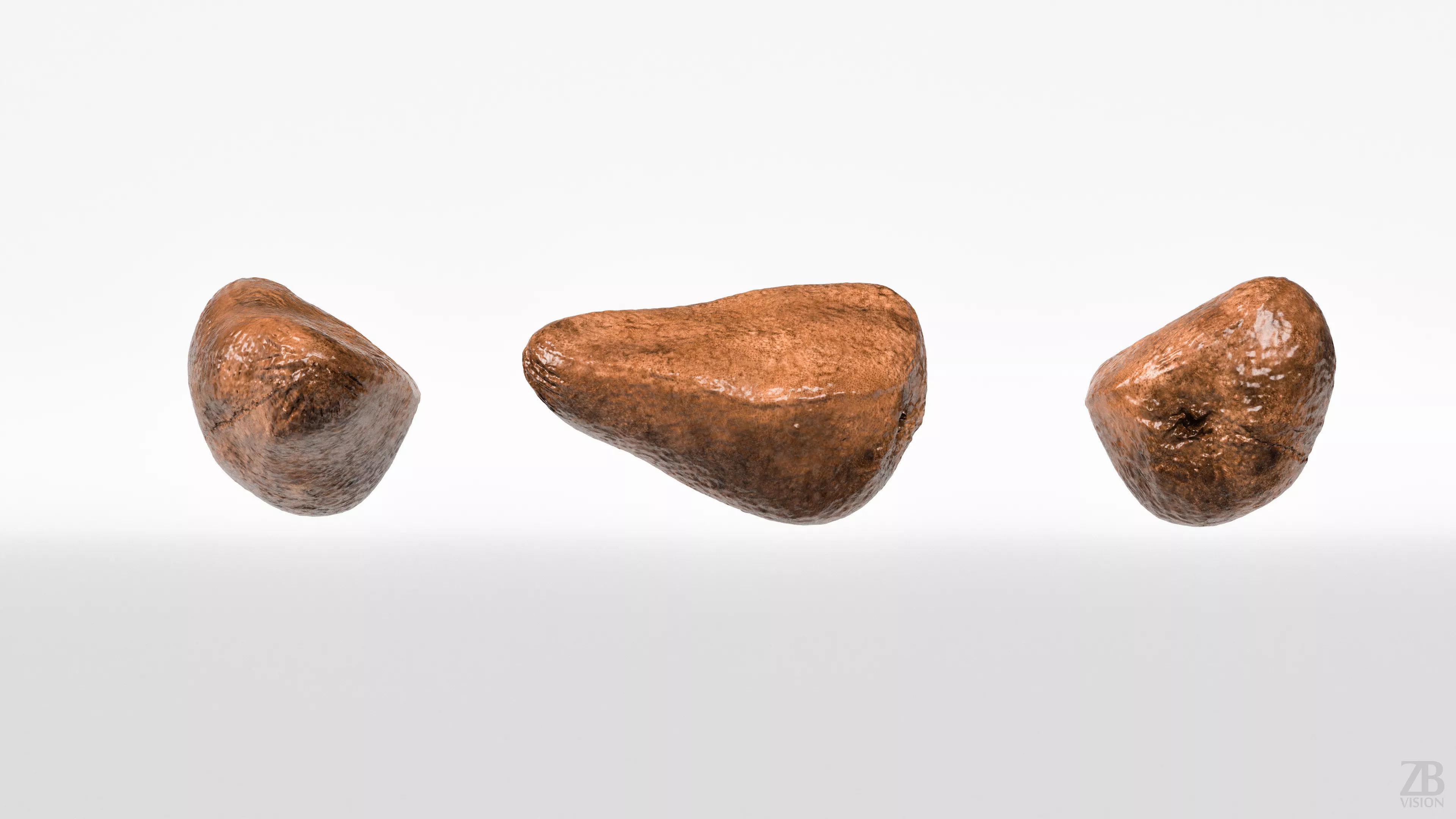 Pomegranate Seed 3D model_4