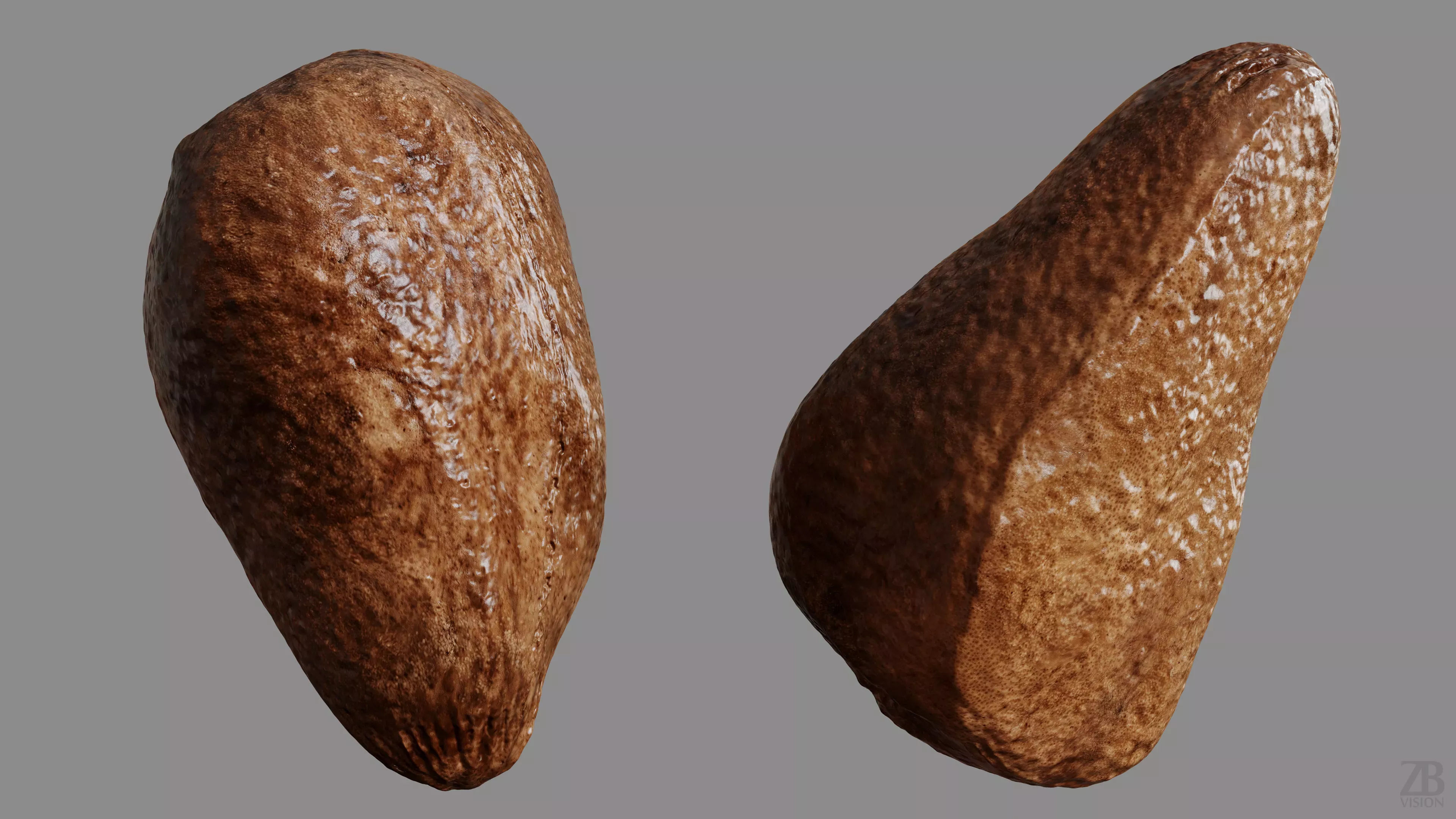 Pomegranate Seed 3D model_9