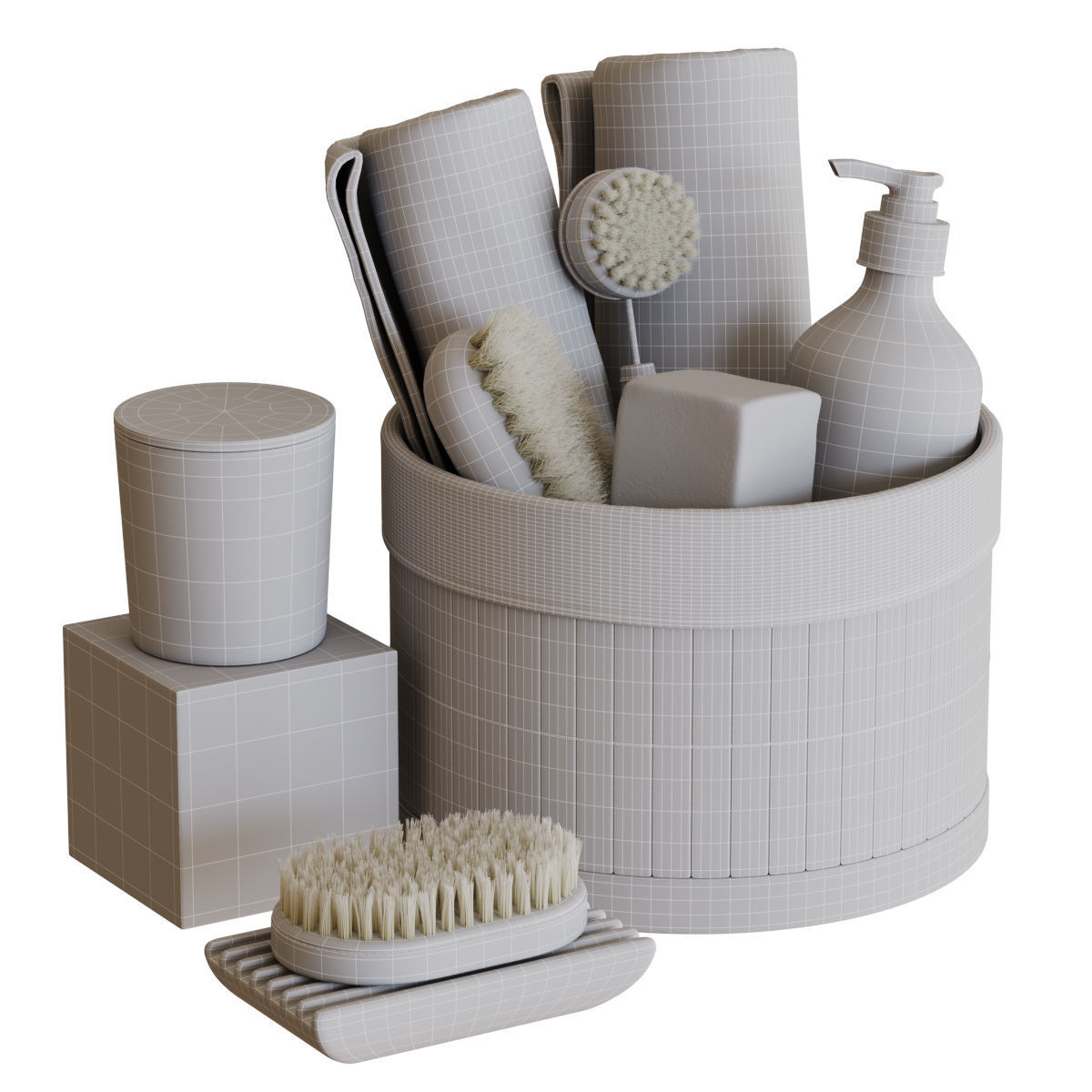 Bathroom Accessories-15 3D model_5