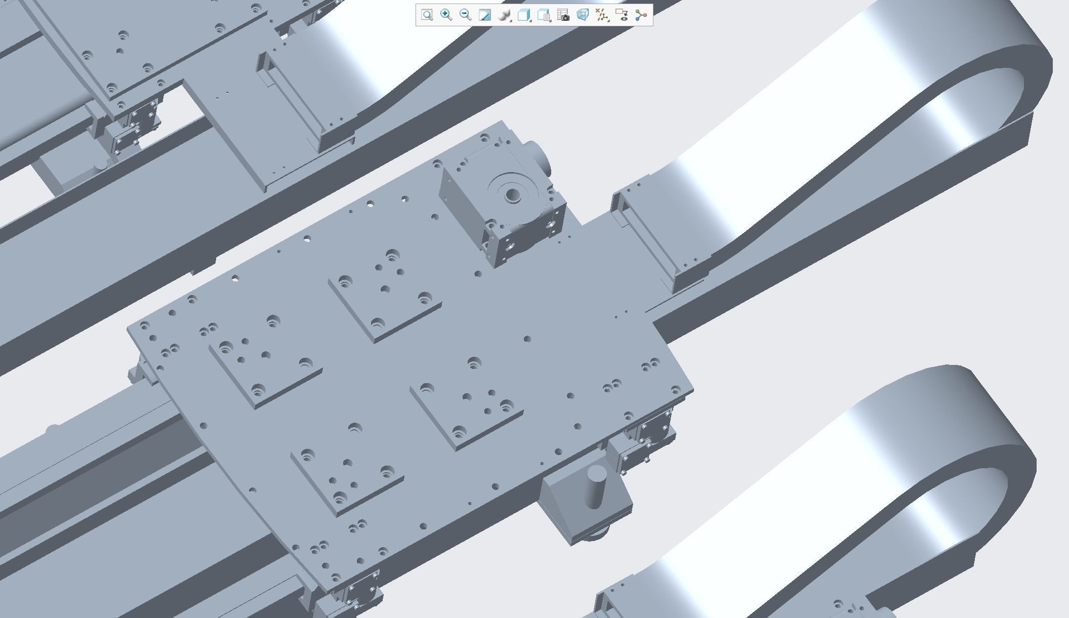 5 models of 70KG robot walking shafts 3D model_3