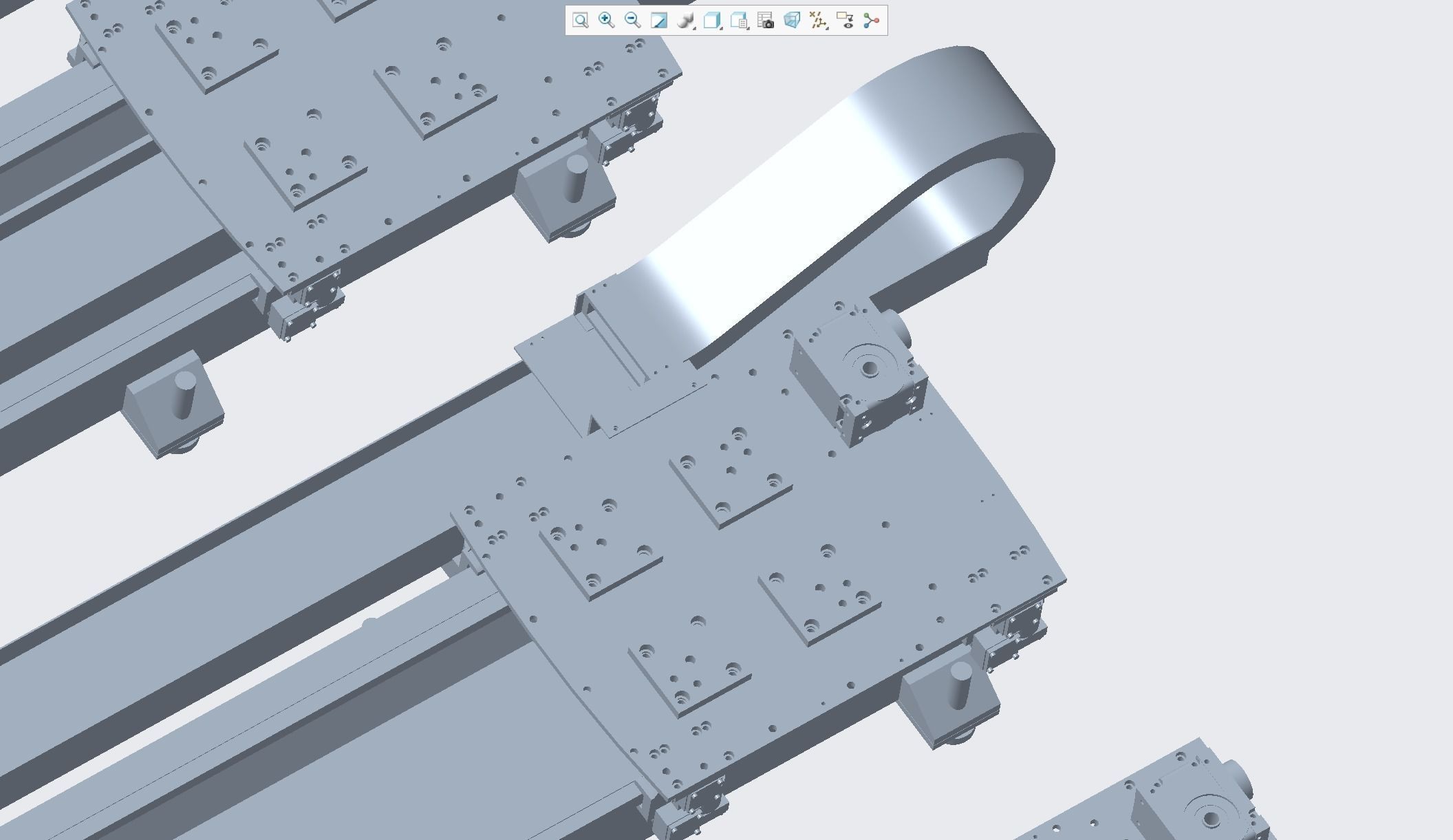 5 models of 70KG robot walking shafts 3D model_1