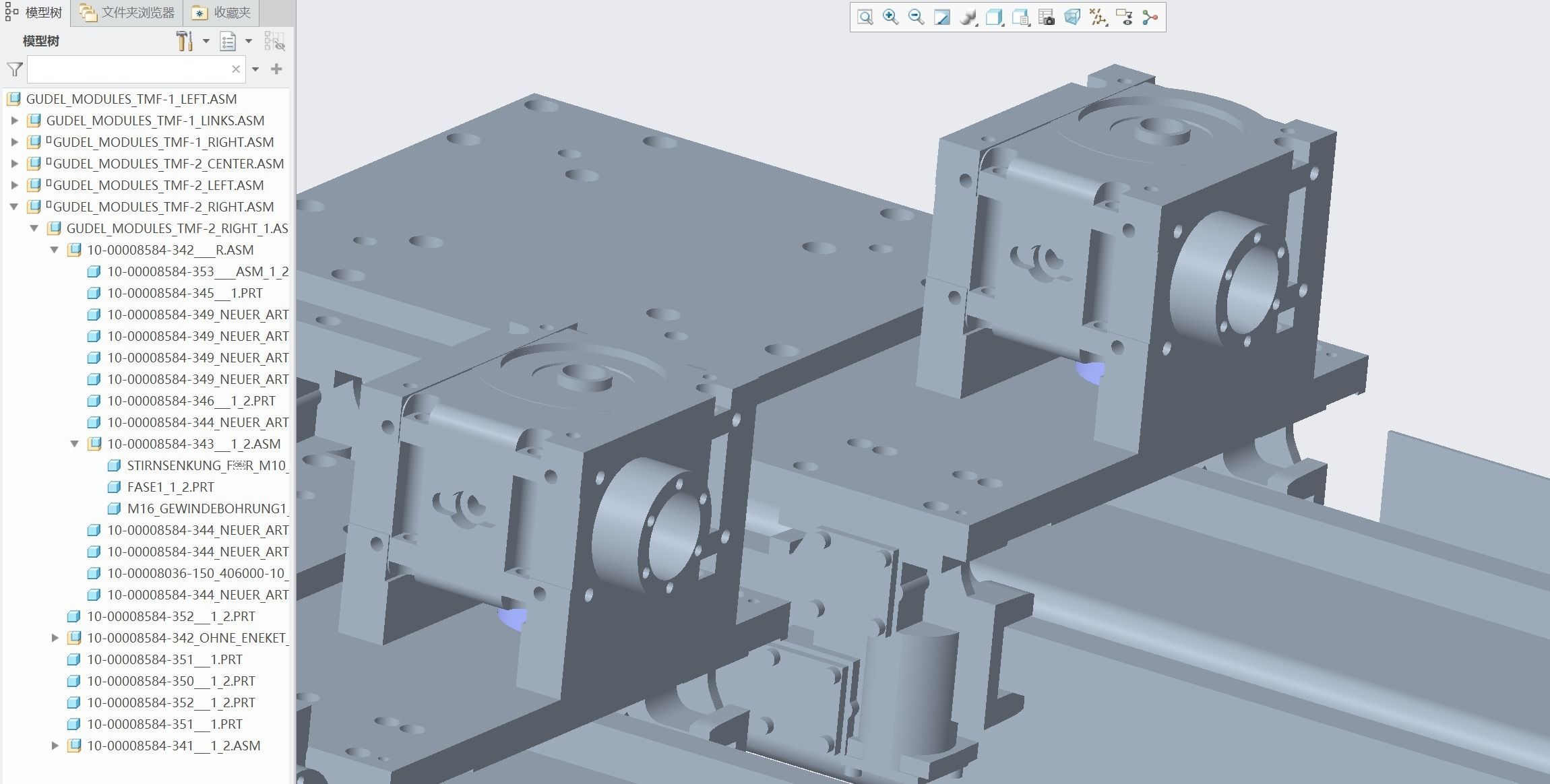 5 models of 70KG robot walking shafts 3D model_7