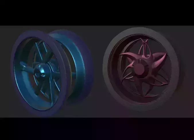 YoYo BLAZING TEENS  PBR and 3D print Low-poly 3D model