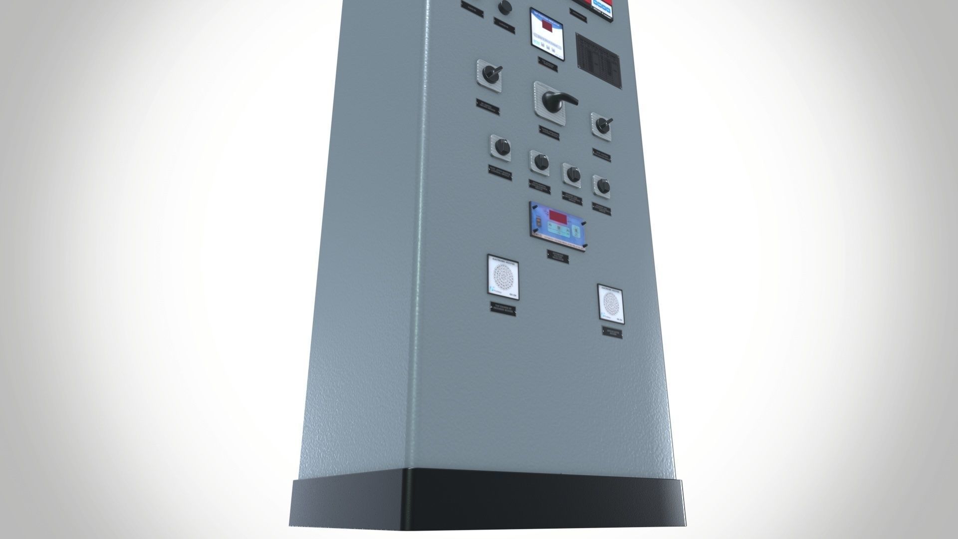 Heavy duty fuse Low-poly 3D model_7