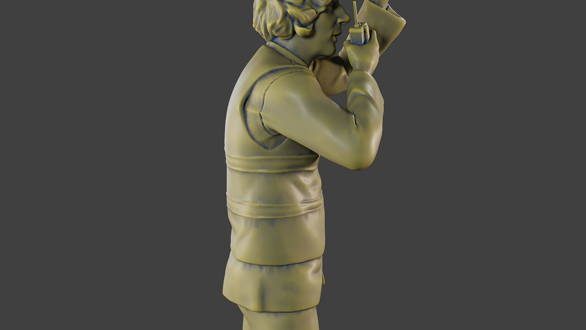 Male Security reflective vest MSRV 008 3D print model_20