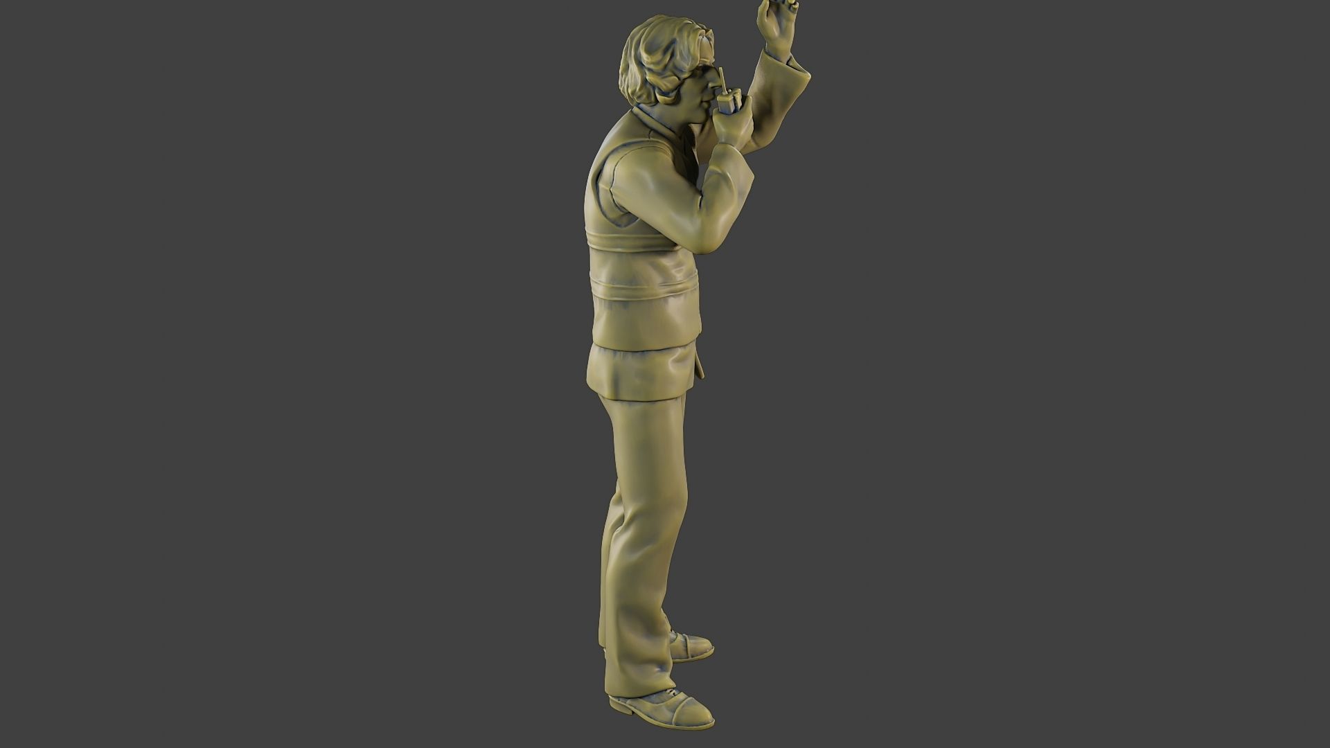 Male Security reflective vest MSRV 008 3D print model_30