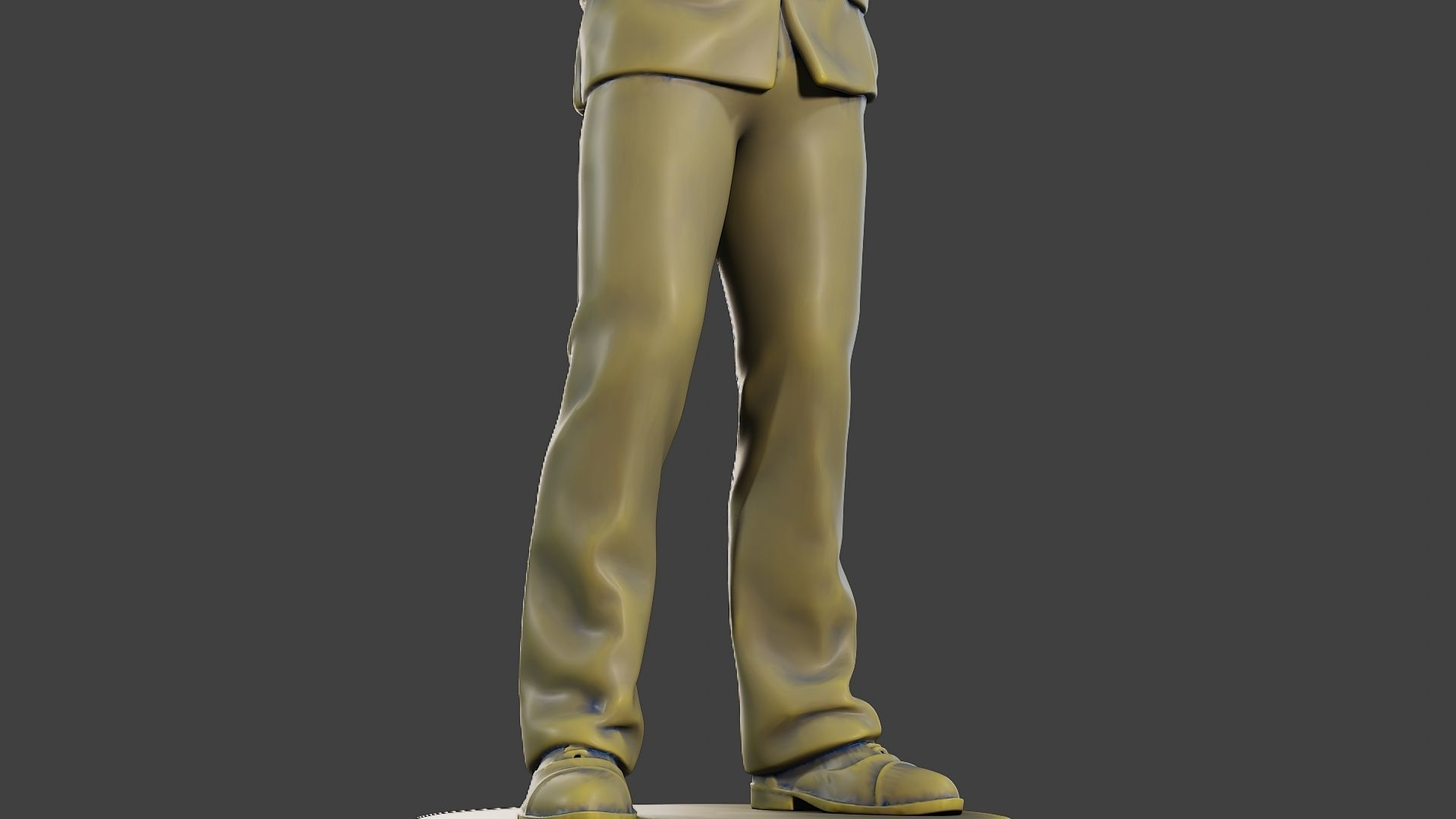 Male Security reflective vest MSRV 008 3D print model_13