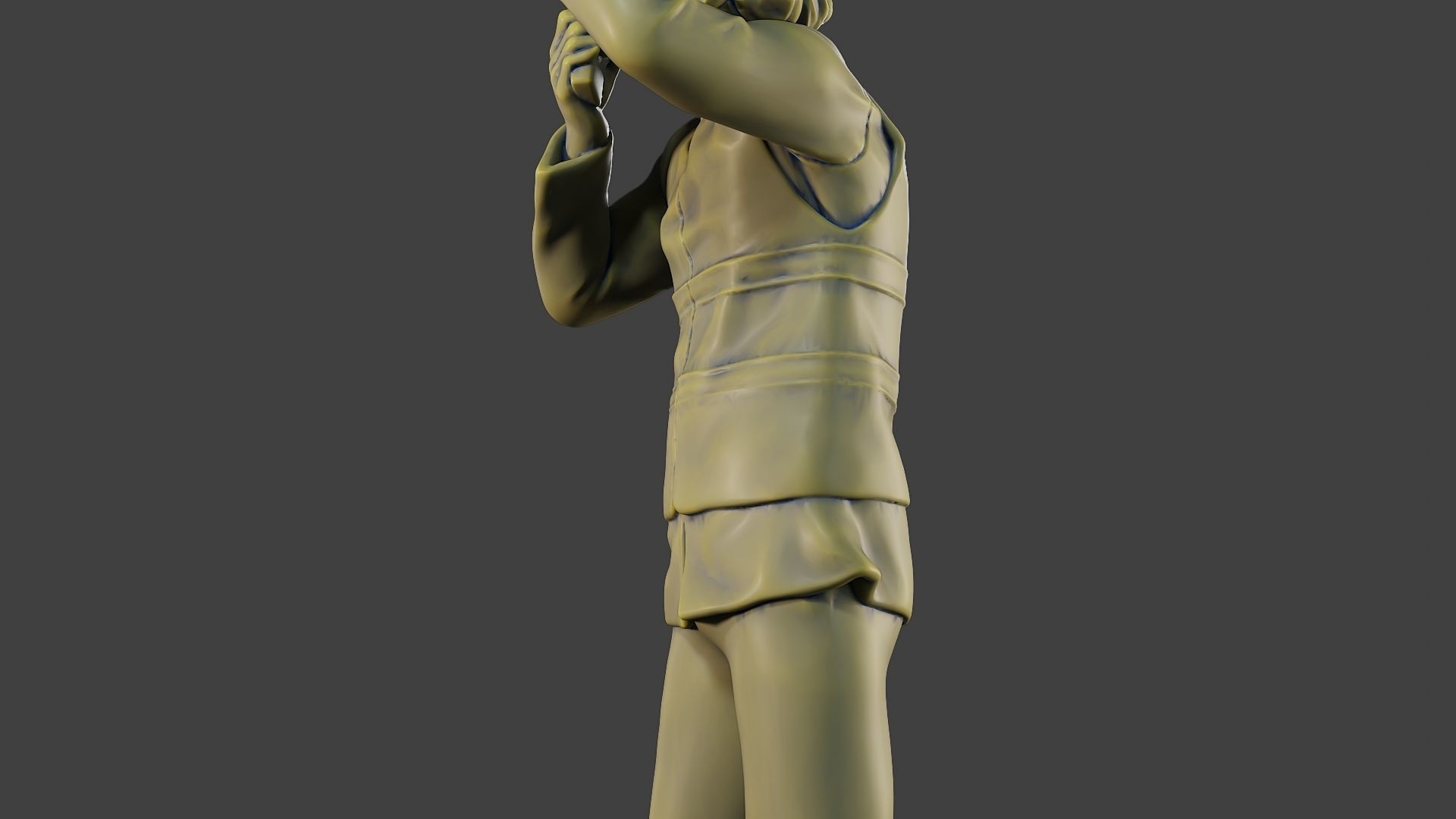 Male Security reflective vest MSRV 008 3D print model_17