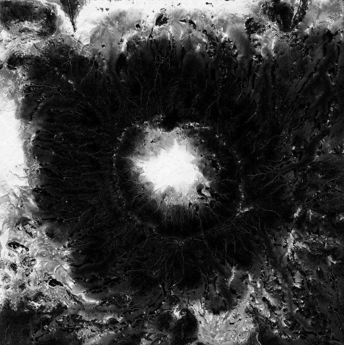 16K Volcano with lava height map and 3D terrain Low-poly 3D model_45