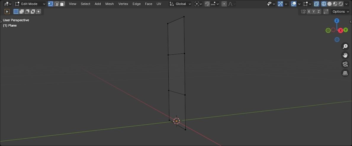 gold spikelet lowpoly grass Low-poly 3D model_3