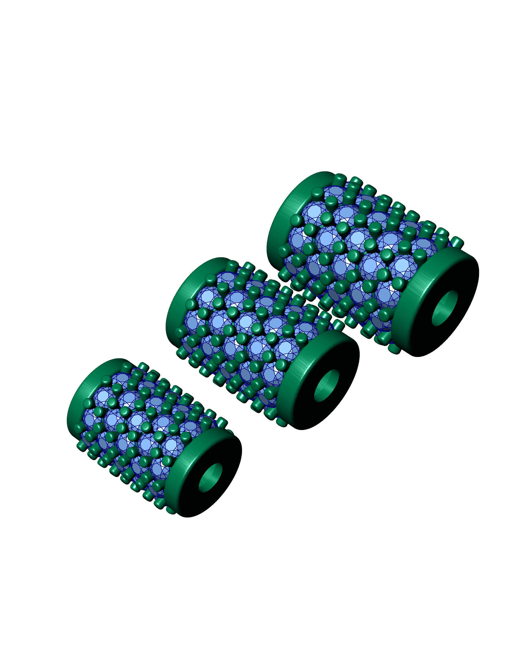 3 size beads or balls or jewellery accessories 3D print model_1