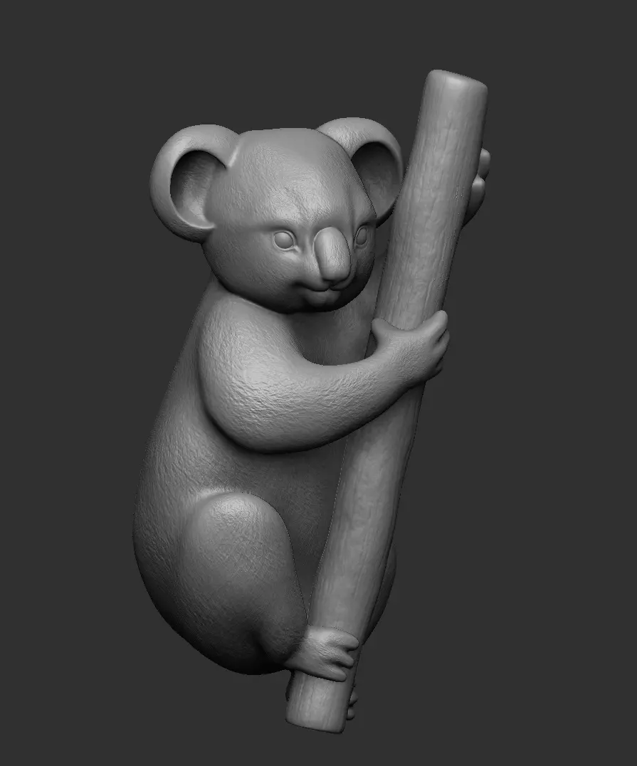 Koala 3D print model_0