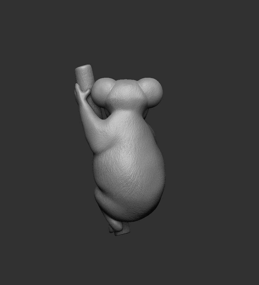 Koala 3D print model_4