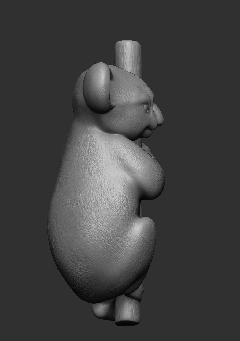 Koala 3D print model_3