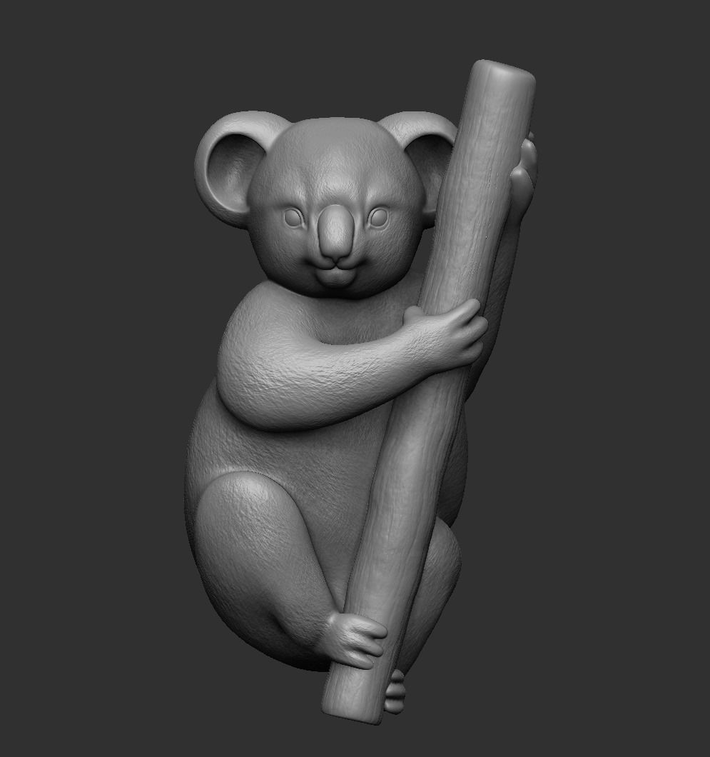 Koala 3D print model_1