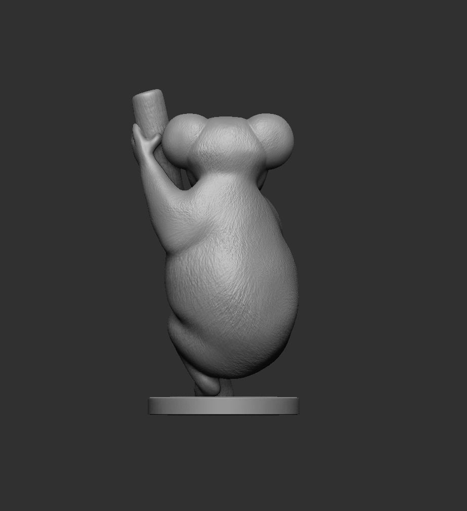Koala 3D print model_11
