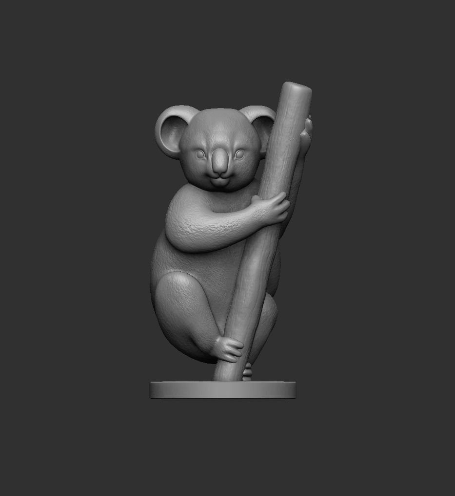 Koala 3D print model_6