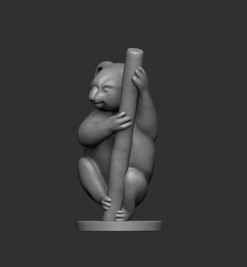 Koala 3D print model_9