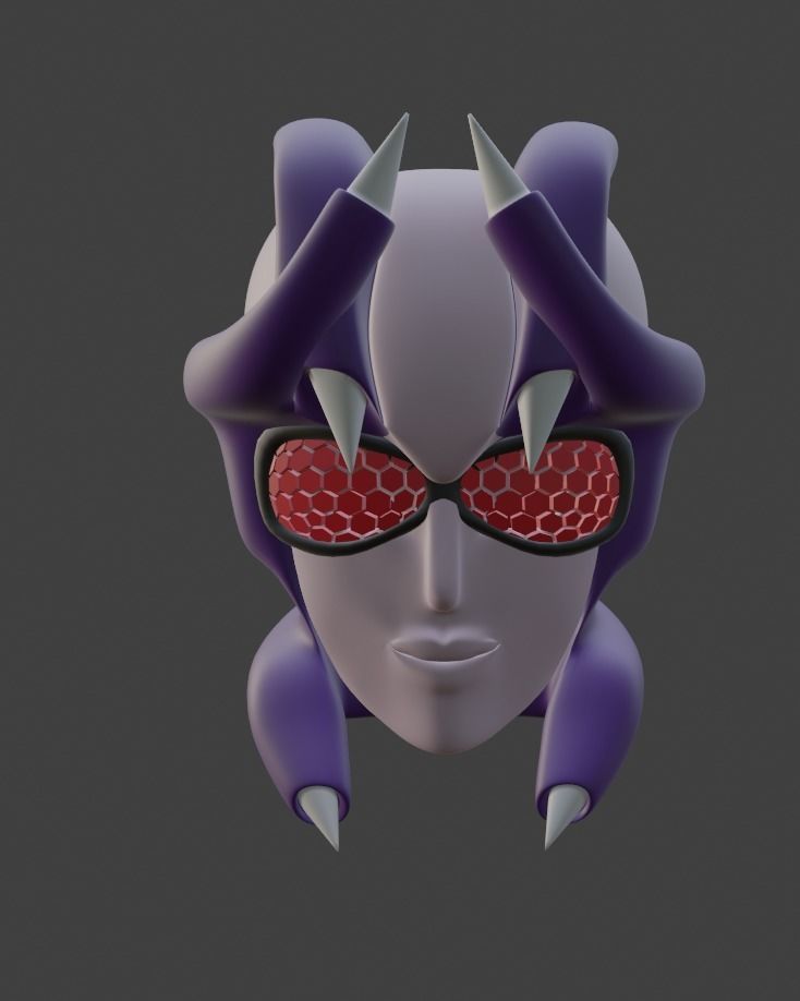 antagonyinferno head upgrade  3D print model_2