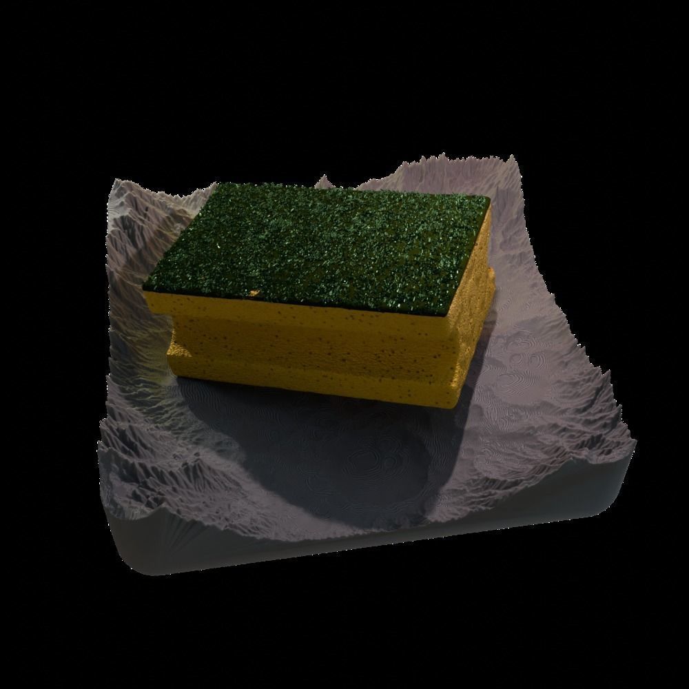 Crater Lakes 3D print model_8