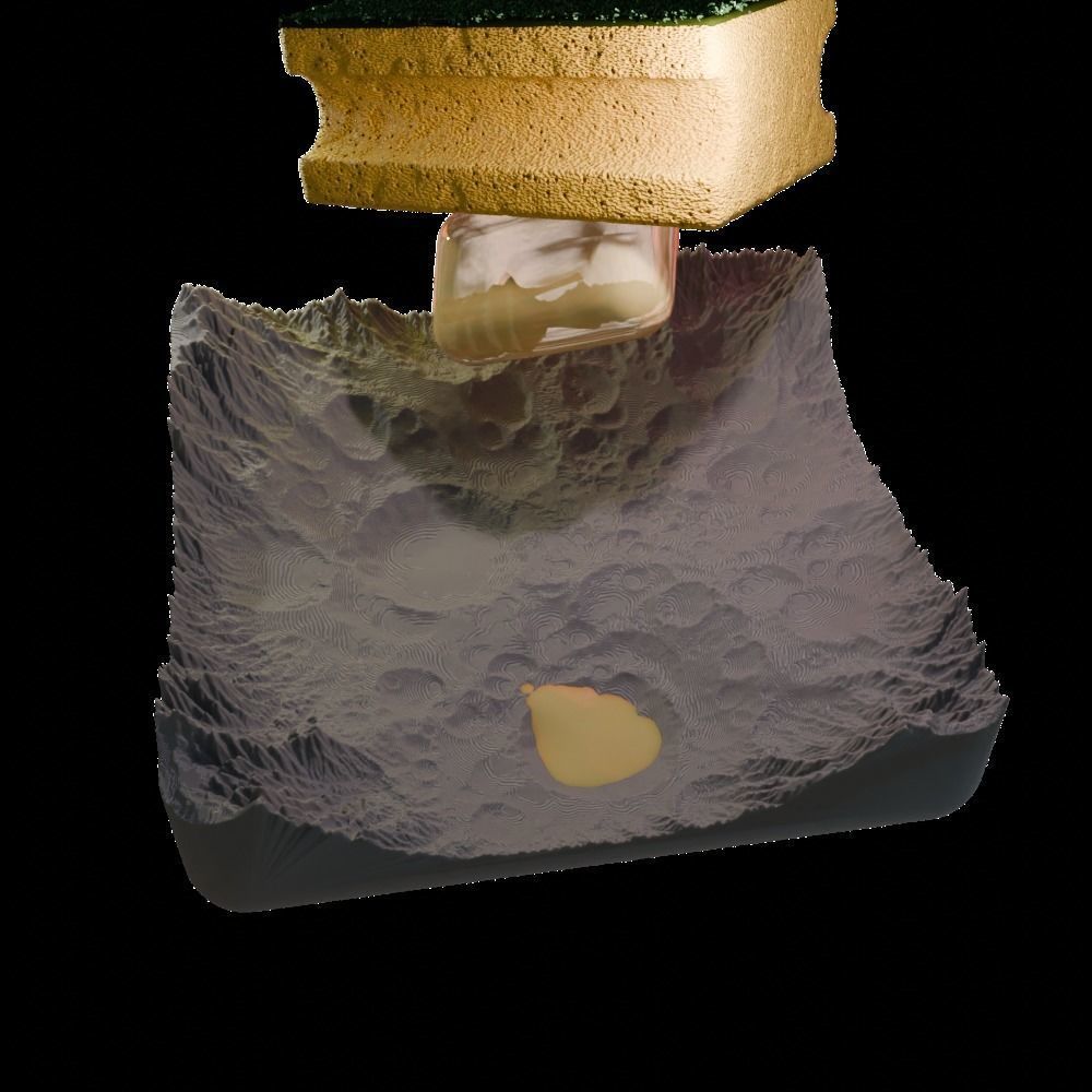 Crater Lakes 3D print model_5