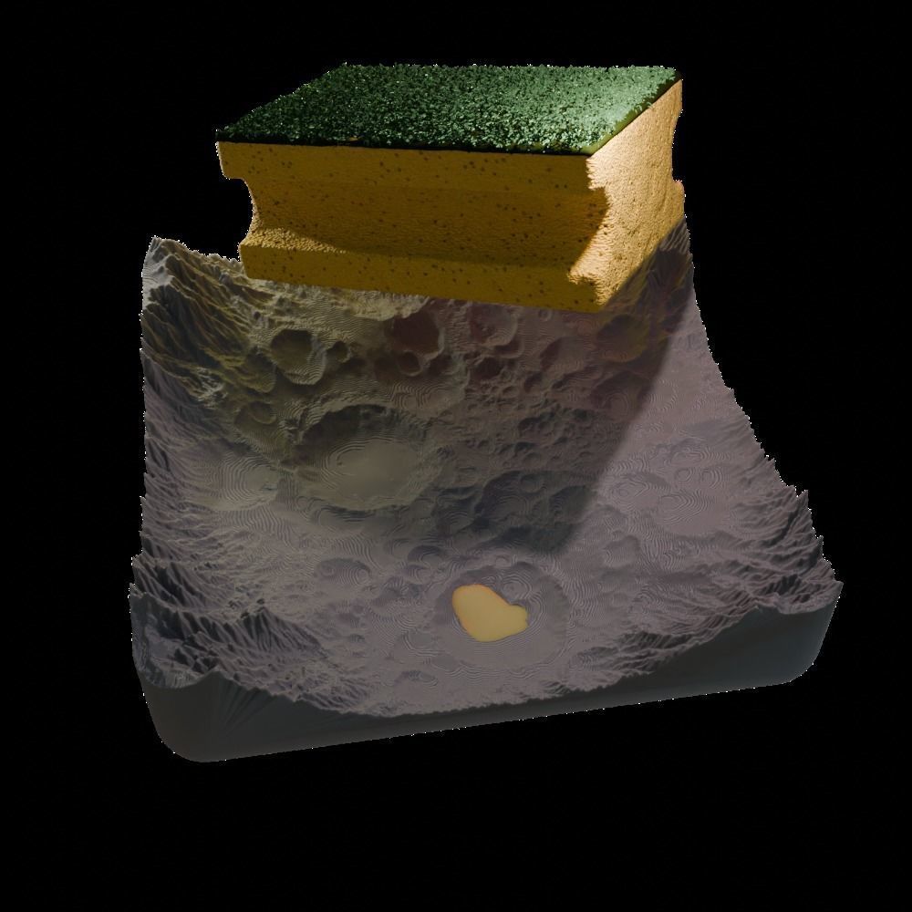 Crater Lakes 3D print model_6