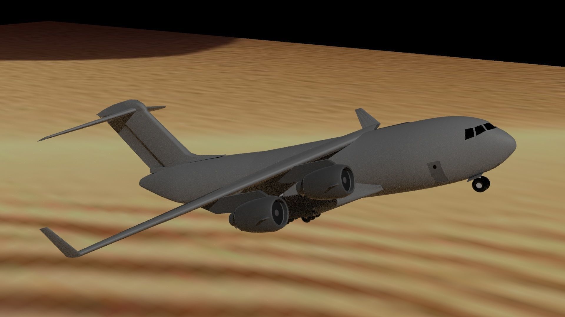 Boeing C-17 Globemaster 3D model_3