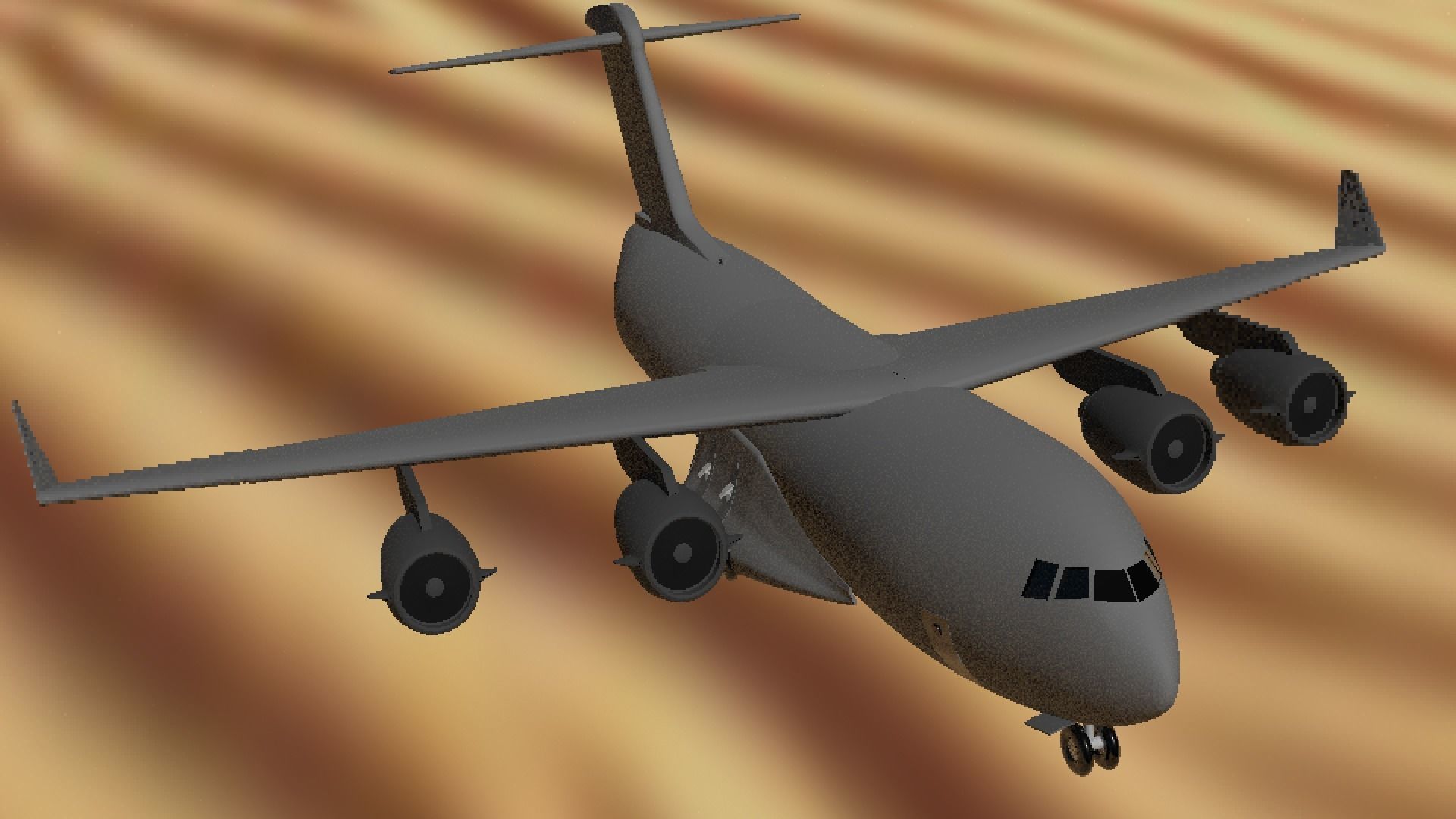 Boeing C-17 Globemaster 3D model_4