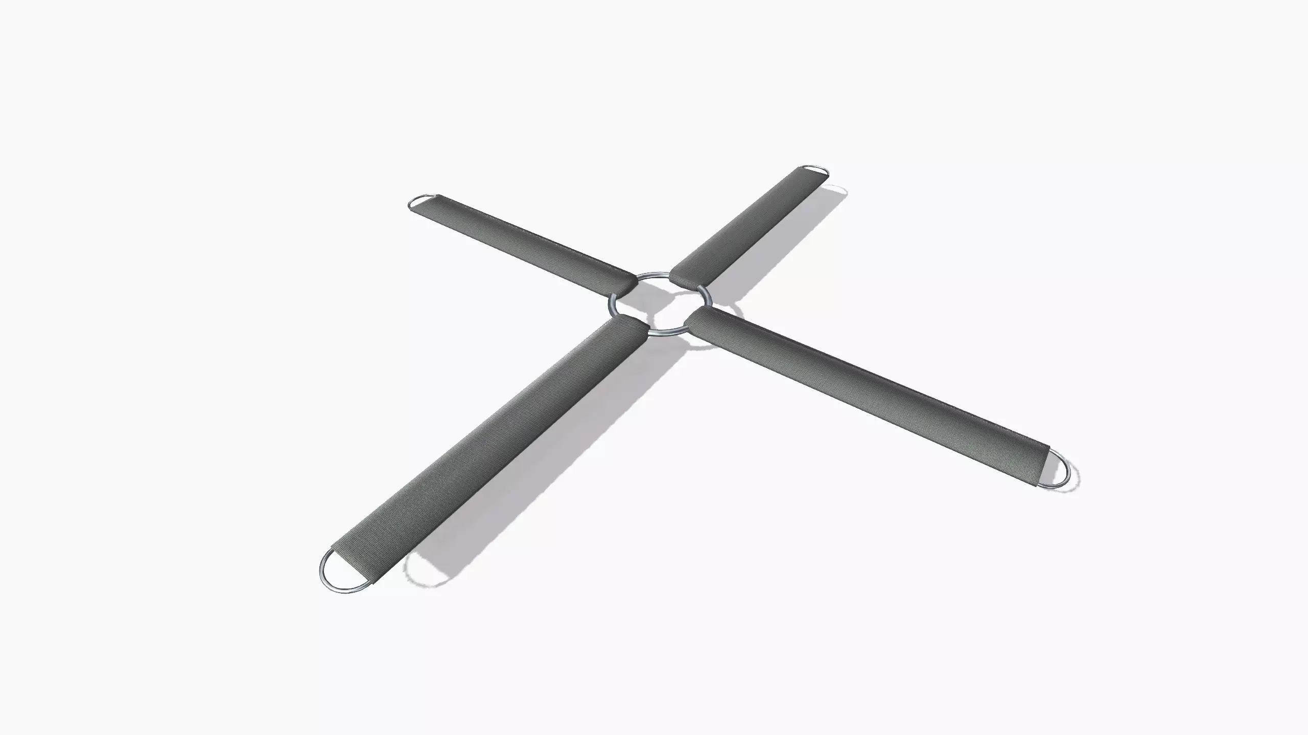 BDSM Cross Tie Restraint Low-poly 3D model_0