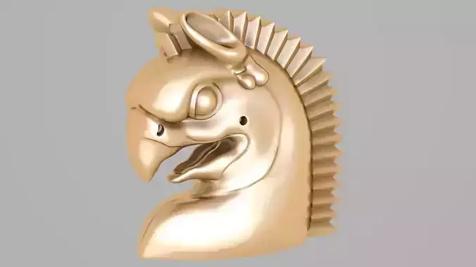 Homa head the Symbol of Persepolis