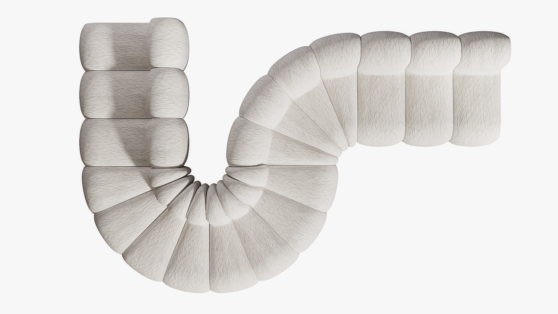 Modular Sofa Jagger Dining 3D model_3