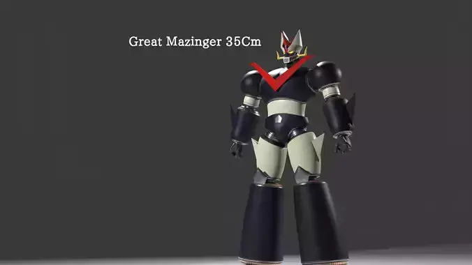 Great Mazinger 3D print model
