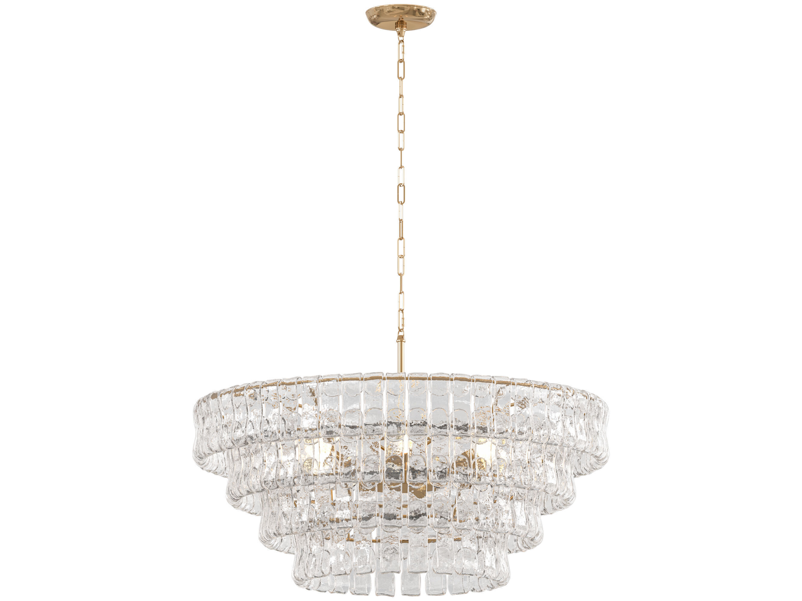 Ghiaccio Round Chandelier Medium 3D model_3