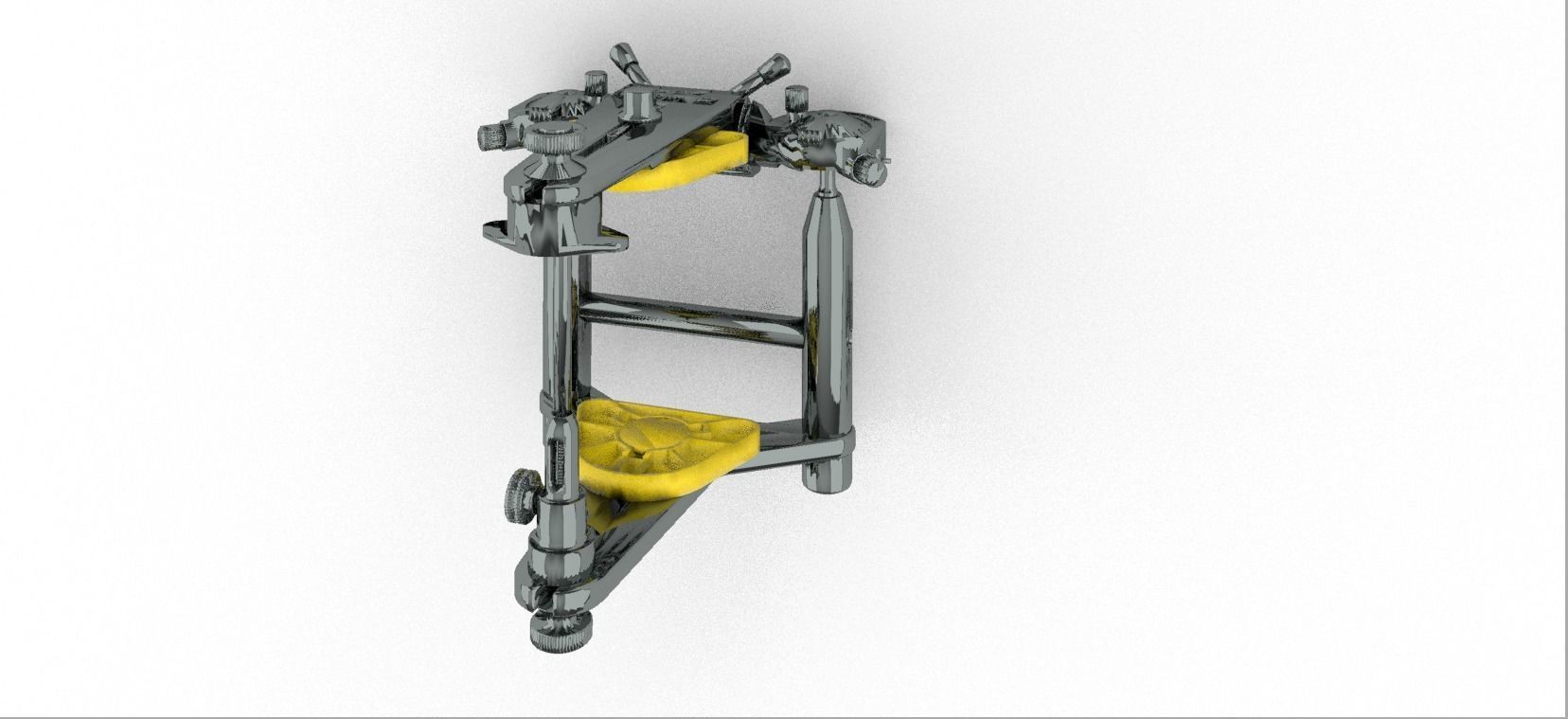 Digital SAM 2P 3D Articulator 3D print model_7
