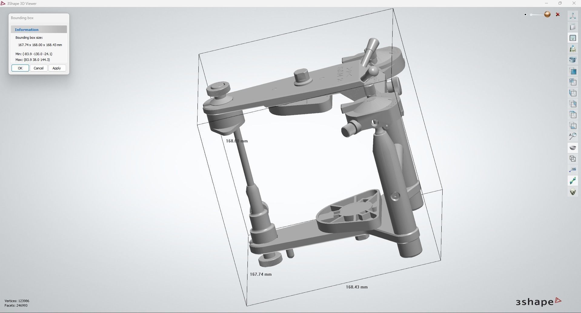 Digital SAM 2P 3D Articulator 3D print model_10