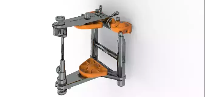 Digital SAM 2P 3D Articulator 3D print model