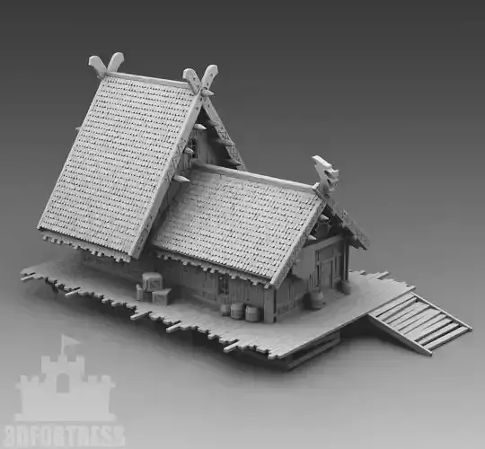 Viking dining room on the water