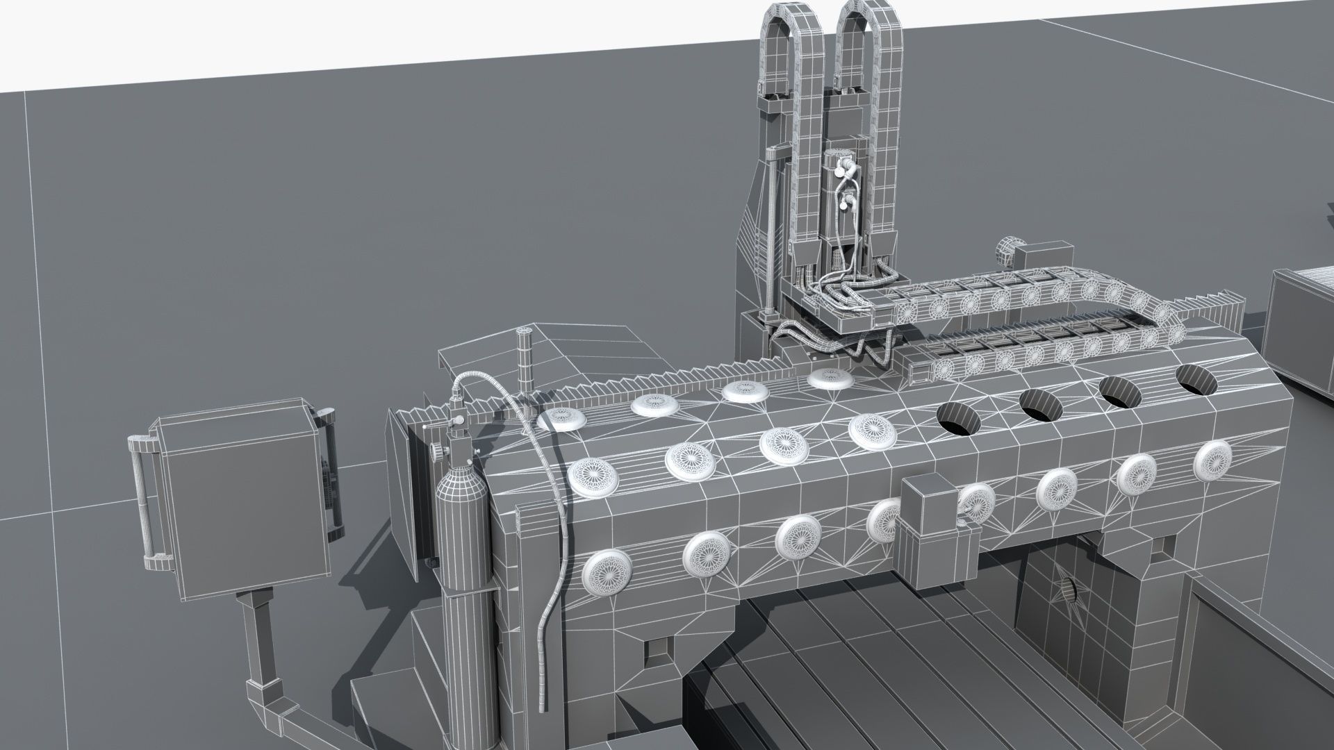 Workshop equipment - Factory Machine Equipment 3D model_32
