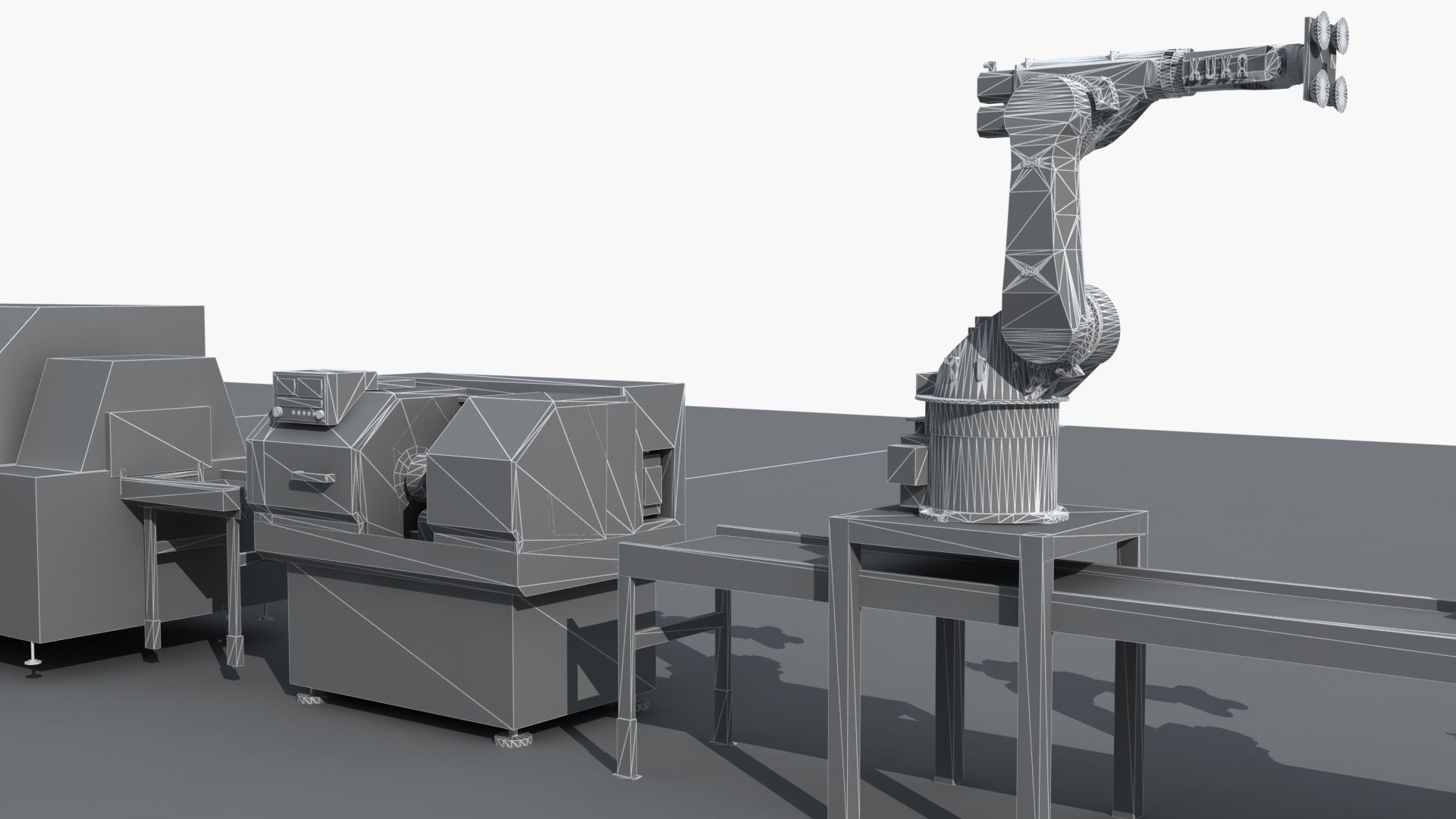 Workshop equipment - Factory Machine Equipment 3D model_25