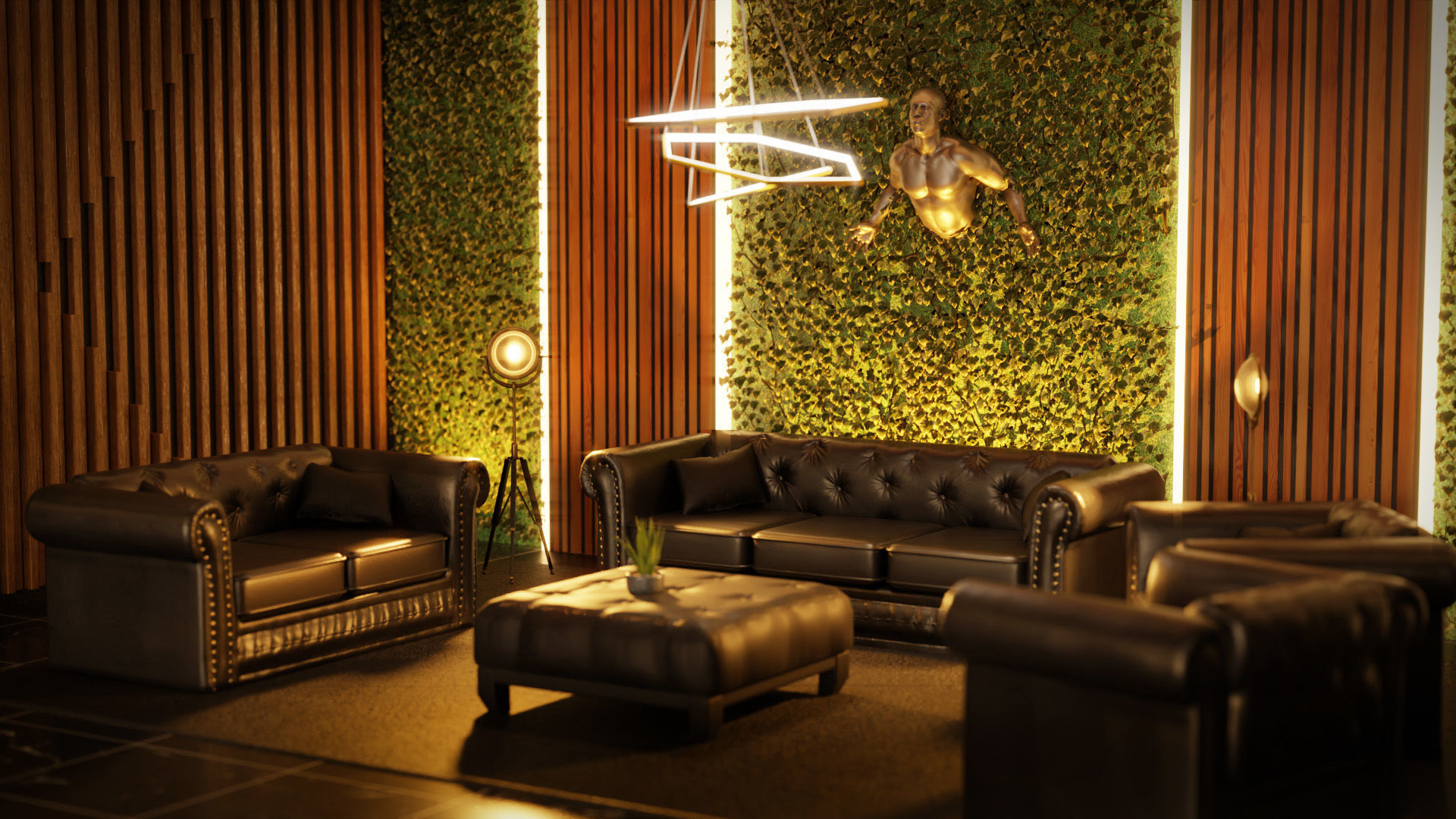 GYM - AAA Low-poly 3D model_6