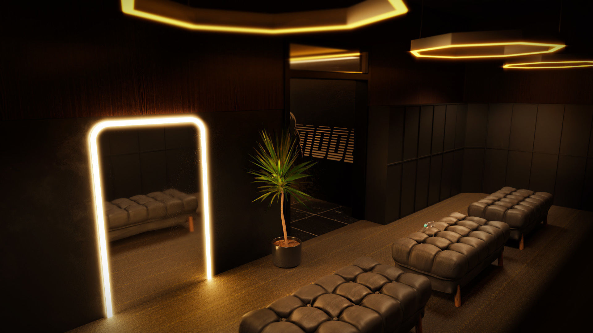 GYM - AAA Low-poly 3D model_9