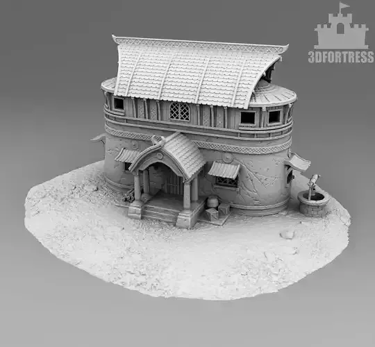 The little house of the rich Viking 3D print model