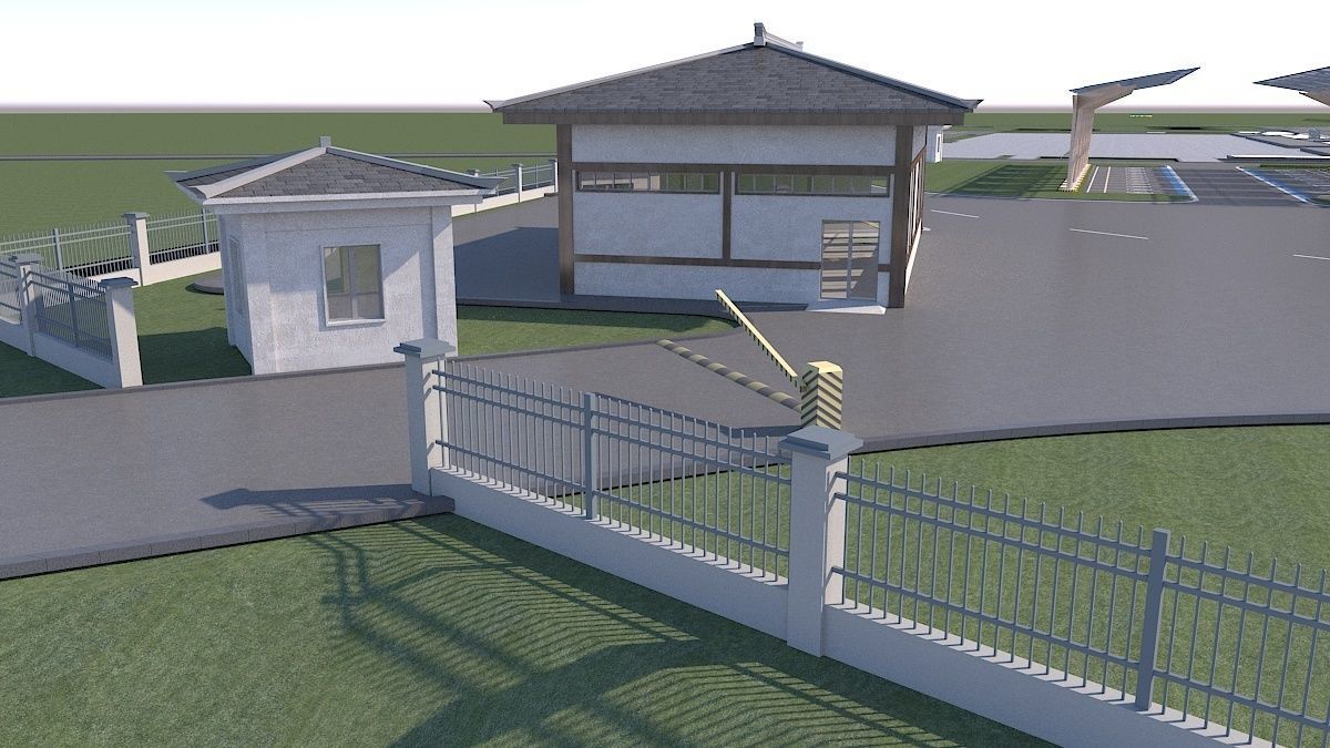 EV Charging Station 1 3D model_15