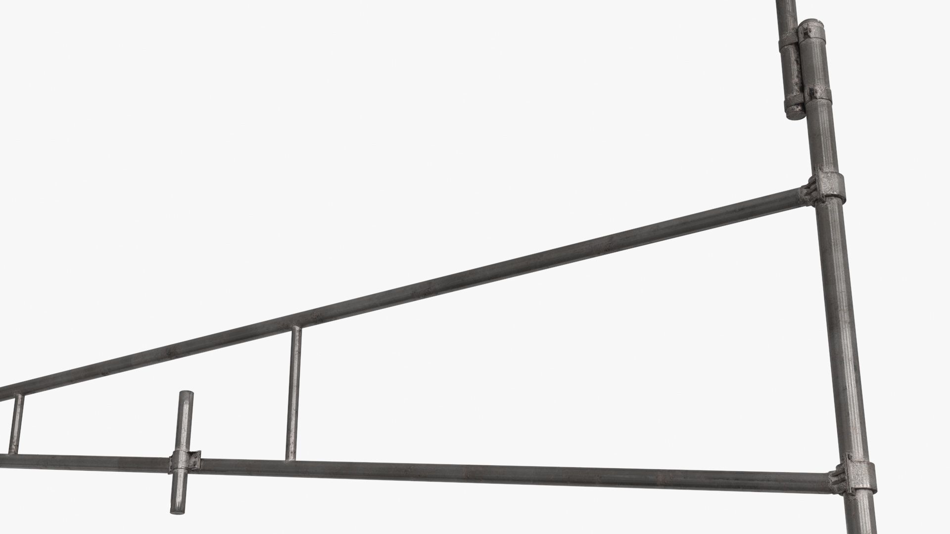 Street Light Low-poly 3D model_6