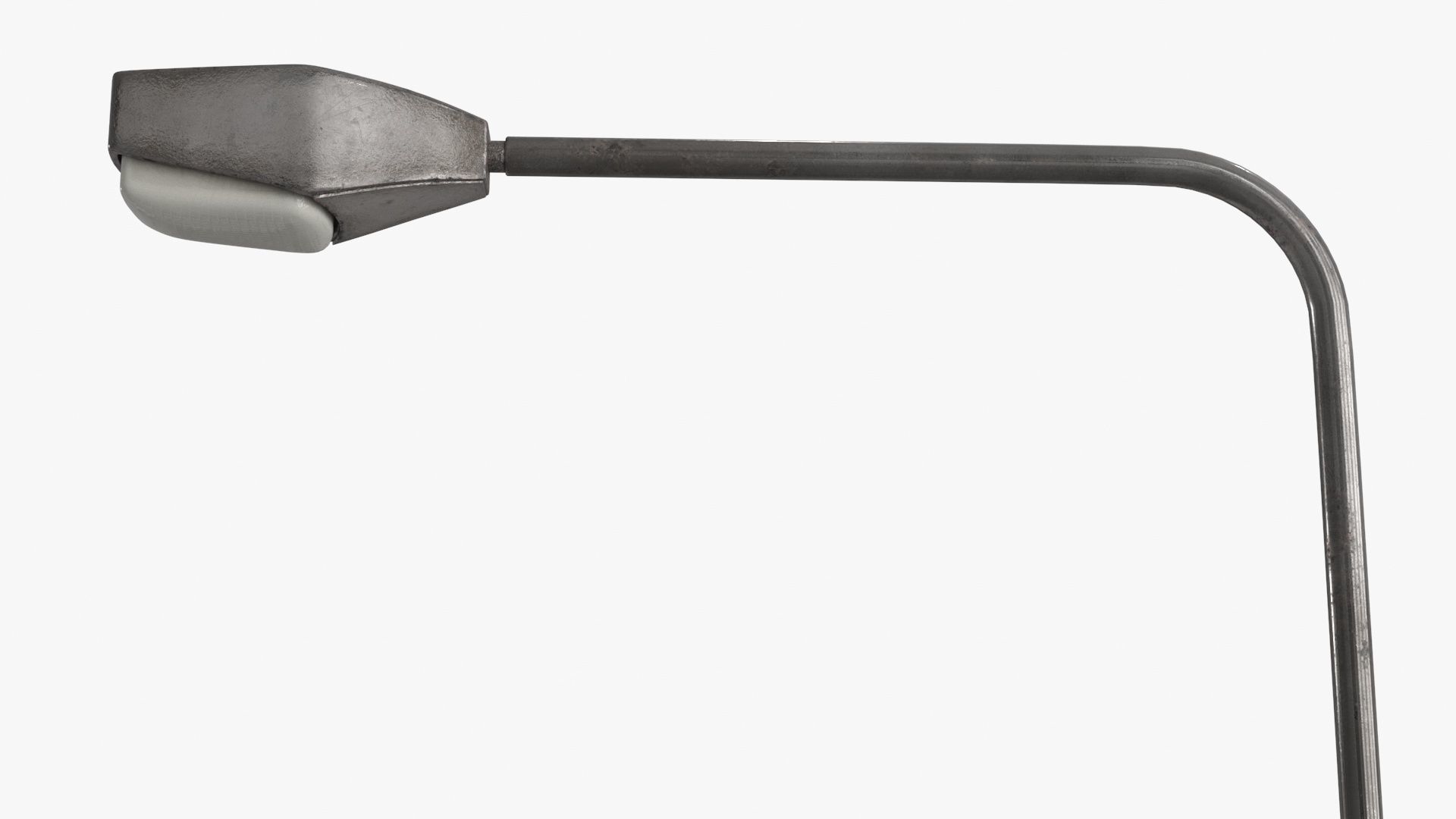 Street Light Low-poly 3D model_3